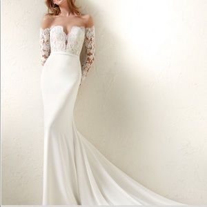 Pronovias Dracma size US 10, street size 6